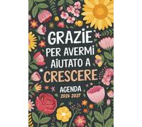 GRAZIE MAESTRA: Agenda Settimanale 2026 2027 | Regali Maestre Fine Anno