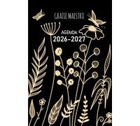 Grazie Maestro: Regalo Maestre Fine Anno | Agenda 2026/2027, Pianificatore Settimanale (1 settimana in 2 pagine).