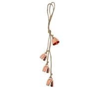 Grazing Bells for Animals, Pet Collar Iron Chime, 1,38 x 1,38 pulgadas Clear Sound, Easy Attachment with Rope, Loud Herding Bells for Cattle, Goat, Sheep, and Horse, Se référer au descriptif, Hierro