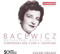 Grazyna Bacewicz – Orchestral Works Vol. 1 – CD – NAXOS