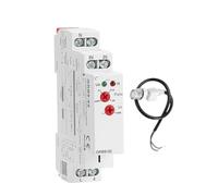 GRB8-01/02 Interruptor crepuscular de riel DIN, temporizador fotoeléctrico, sensor de luz, relé, CA 110 V-240 V, encendido y apagado automático, 1 unidad(GRB8-01 AC110-240V)