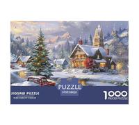 GRBASNDOU Puzzles 1000 Piezas Villancicos para Adultos 38x26cm/1000pcs Regalo Desde 14 Años