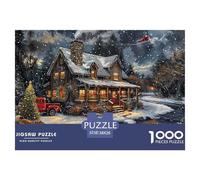 GRBASNDOU Puzzles 1000 Piezas Villancicos para Adultos 38x26cm/1000pcs Regalo Desde 14 Años