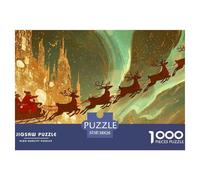 GRBASNDOU Puzzles 1000 Piezas Villancicos para Adultos 38x26cm/1000pcs Regalo Desde 14 Años