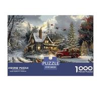 GRBASNDOU Puzzles 1000 Piezas Villancicos para Adultos 38x26cm/1000pcs Regalo Desde 14 Años