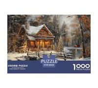 GRBASNDOU Puzzles 1000 Piezas Villancicos para Adultos 38x26cm/1000pcs Regalo Desde 14 Años
