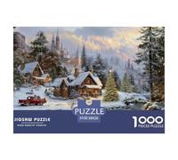 GRBASNDOU Puzzles 1000 Piezas Villancicos para Adultos 38x26cm/1000pcs Regalo Desde 14 Años