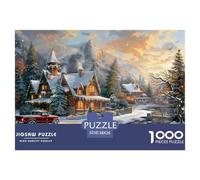 GRBASNDOU Puzzles 1000 Piezas Villancicos para Adultos 38x26cm/1000pcs Regalo Desde 14 Años