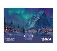 GRBASNDOU Puzzles 1000 Piezas Villancicos para Adultos 52x38cm/1000pcs Regalo Desde 14 Años