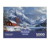 GRBASNDOU Puzzles 1000 Piezas Villancicos para Adultos 52x38cm/1000pcs Regalo Desde 14 Años