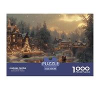 GRBASNDOU Puzzles 1000 Piezas Villancicos para Adultos 52x38cm/1000pcs Regalo Desde 14 Años