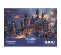 GRBASNDOU Puzzles 1000 Piezas Villancicos para Adultos 52x38cm/1000pcs Regalo Desde 14 Años