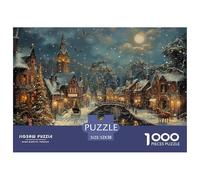 GRBASNDOU Puzzles 1000 Piezas Villancicos para Adultos 52x38cm/1000pcs Regalo Desde 14 Años