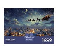 GRBASNDOU Puzzles 1000 Piezas Villancicos para Adultos 70x50cm/1000pcs Regalo Desde 14 Años