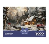 GRBASNDOU Puzzles 1000 Piezas Villancicos para Adultos 70x50cm/1000pcs Regalo Desde 14 Años
