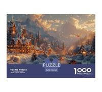 GRBASNDOU Puzzles 1000 Piezas Villancicos para Adultos 70x50cm/1000pcs Regalo Desde 14 Años