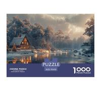 GRBASNDOU Puzzles 1000 Piezas Villancicos para Adultos 70x50cm/1000pcs Regalo Desde 14 Años
