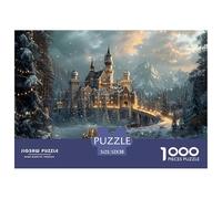 GRBASNDOU Puzzles Estrella De Navidad 1000 Piezas para Adultos 52x38cm/1000pcs Regalo Desde 14 Años