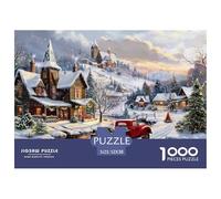 GRBASNDOU Puzzles Estrella De Navidad 1000 Piezas para Adultos 52x38cm/1000pcs Regalo Desde 14 Años