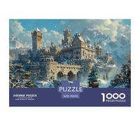 GRBASNDOU Puzzles Estrella De Navidad 1000 Piezas para Adultos 70x50cm/1000pcs Regalo Desde 14 Años