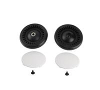 Grcfumo 1 Pair Front Wheel Or Back Wheel, Rear Wheel Hub Bearing Assembly, Baby Strollers Rubber Wheels Accessories for Yoya Vovo Wheel Kids Carriage with Tools (A pair of rear wheels)