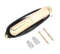 Grcfumo 1 Pc Pickup, Guitar Lipstick Tube Pickup, Alnico V Magnet Lipstick Tube Pickup Electric Guitar Single Coil Pickup for Electric Guitar (Gold)