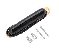 Grcfumo 1 Pc Pickup, Guitar Lipstick Tube Pickup, Alnico V Magnet Lipstick Tube Pickup Electric Guitar Single Coil Pickup for Electric Guitar (Black)