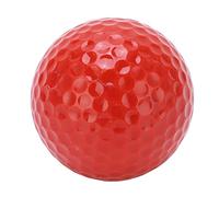 Grcfumo 2 Capas Bola Flotante de Golf, Float Water Range Al Aire Práctica de Golf Bolas de Entrenamiento para Entrenamiento en Interiores y al Aire (Rojo)