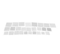 Grcfumo 27Pcs BGA Universal Stencils, Reballing Reball Rework Net, conjunto de plantillas calentadas, planta de estaño para la reparación de computadoras portátiles de escritorio