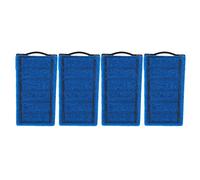 Grcfumo 4 Cartuchos de Filtro, Cartuchos de Filtro parciales, Cartuchos de Filtro Azules, Repuesto de Elemento de Filtro de carbón para Acuario de Tortuga.