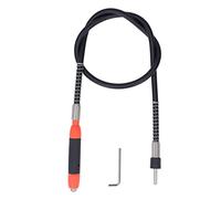 Grcfumo Adjunta del adaptador del eje flexible, chuck sin llave mini adaptador, extensión de perforación sin llave para la herramienta giratoria giratoria