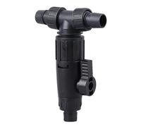 Grcfumo Aquarium Water Change Valve, 3 Way Water Flow Control Valve, Fish Tank Faucet Nozzles Connectors for 12mm 16mm Hose