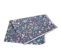 Grcfumo Cotton Fabric Twill, 6 Pieces Patchwork Fabric Set, 50x40cm Floral Print Cloth for DIY Sewing and Quilting (Gray 6 colors, each color 50 * 40cm)