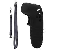 Grcfumo Cubierta de balancín de Controlador de Drones 1 PC, cordón de Control Remoto, Controlador de Drones de Controlador de rockero Protector de Manga de Silicona con cordón (Schwarz)