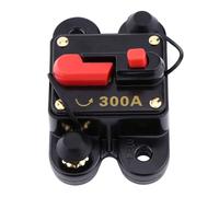 Grcfumo DC 12V Circuit Breaker, Rresettable Circuit Interrupter Electric Disconnector for Car Marine Boat Bike Stereo Audio 80 to 300A (300A)
