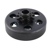 Grcfumo Embrague del motor, embrague de embrague centrífugo Go Kart, perfilado de 19 mm de 10 mm 10t Motor Centrifugal Clutch 3 4 "40 41 420 Cadena Fit For Go Kart ATV Mini Bike