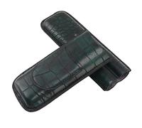 Grcfumo Estuche para cigarros, Humidor de cigarros de Viaje de diseño Vintage, Humidor de cigarros Vintage portátil de Cuero Suave para Amantes de los cigarros