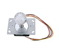 GRCFUMO Game Stick, colorido Juego de juego sensible a la luz con cable de 5p, Joystick de juego de juego Crystal Ball Joystick para juegos de atracciones