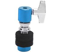 GRCFUMO Hi Hat Clutch, soporte de estante de plantilla de aleación de aluminio, piezas de instrumentos de percusión de batería de jazz estándar para el bar de la escuela Home Home (Azul)
