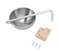 Grcfumo Stainless Steel Sauna Bowl, Aromatherapy Oil Cup with Screw, Sauna Essential Oil Bowl, Oil Bowl Sauna Room Accessories for Sauna Experience (S 3cm / 1.2in)