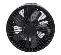 Grcfumo Ventilador redondo de chimenea para el hogar, ventilador de estufa de aleación de aluminio, ventilador de estufa de queroseno de bajo ruido para chimenea, estufa de queroseno