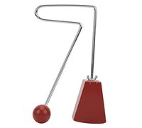 Grcfumo Vibraslap, instrumento de percusión de vibraslap, percusión musical de sonido crujiente, instrumento de vibraslap de talento para la enseñanza educativa
