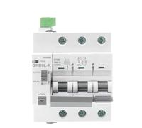 GRD9L R AC220V Din Rail reconectadores automáticos de circuito Mini disyuntor GRD9L-R GYM9 3P MCB 6KA inteligente MCB seguridad 1 Uds(GYM9-3P-MCB-63A)