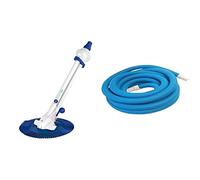 Gre 19001 Classic Vac - Limpiafondos automático para Piscina, con Potencia Minima de 3/4 CV + 40002Z Manguera de 2 Terminales para Limpiafondos de Piscina, Ø38 mm, 10 m