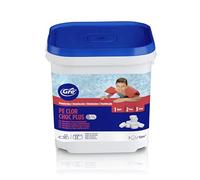 GRE 76076NB - Pastillas de Cloro de Choque para Piscinas. Tratamiento Rápido y Eficaz contra Agua Verde. Desinfección Completa y recuperación instantánea del Agua para Piscinas. Pastillas 30gr, 5 kg