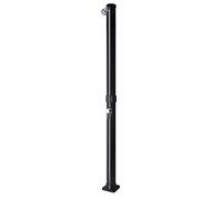 Gre AR1020P Ducha Solar 20 L PVC negro monomando cabezal jardín exterior
