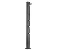Gre AR1130 Ducha Solar 32 L aluminio negro monomando jardín exterior