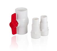 Gre AR512 - Válvula de apertura y 2 conectores roscados. Apto para diámetros 32-38 mm.