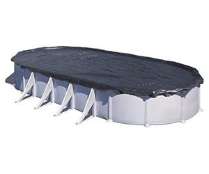 Gre Cubierta Invierno polietileno 120g/m² piscina ovalada 500x300 cm