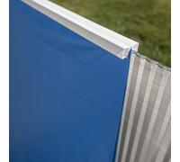 Gre Liner PVC impermeable piscina ovalada 500x340x120 cm Azul Colgante